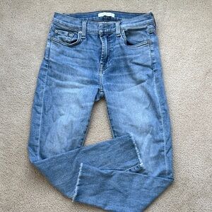 7 For All Mankind Women's Skinny Jeans - Light Blue